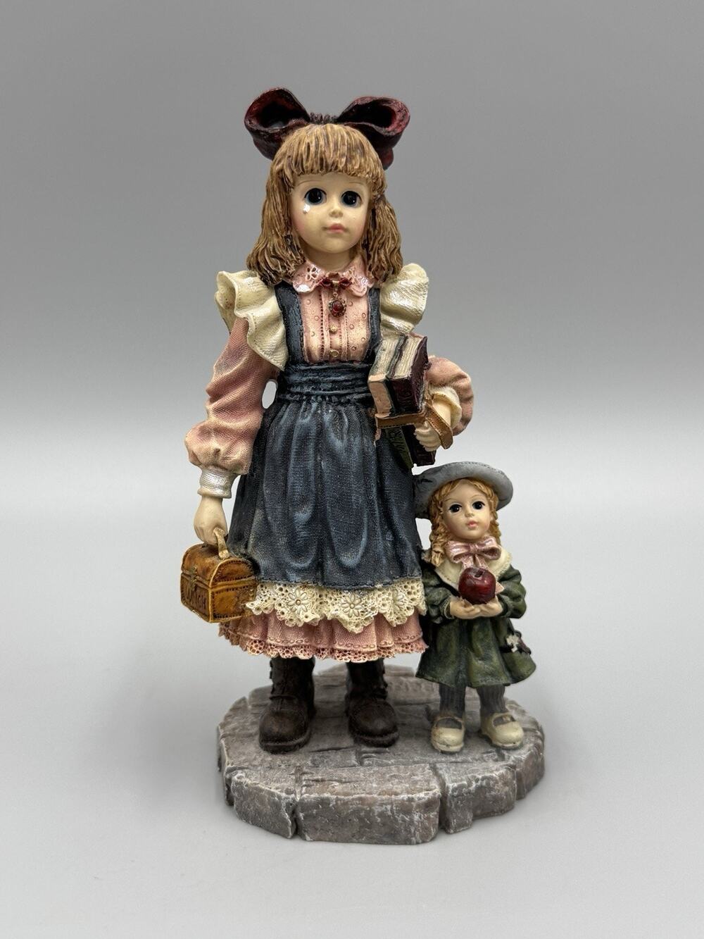 Dollstone Collection Yesterdays Child First Day Of School Laura With Jane 3522